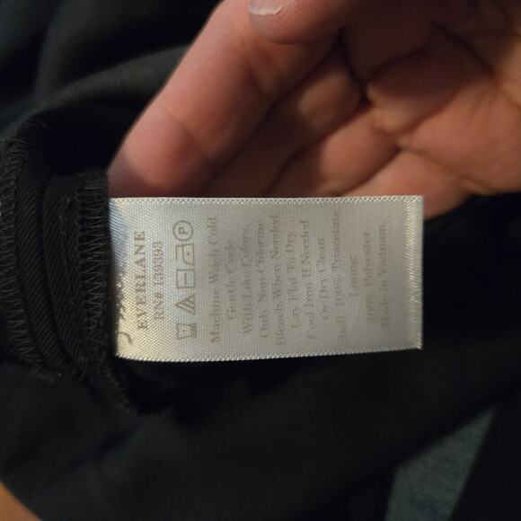 Everlane Black Sleeveless Wide Leg Jumpsuit Women’s Size 0 Minimalist Chic - Picture 4 of 8